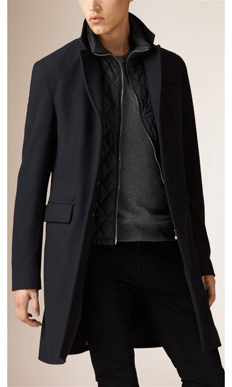 men wool overcoat burberry|Burberry windbreaker men's.